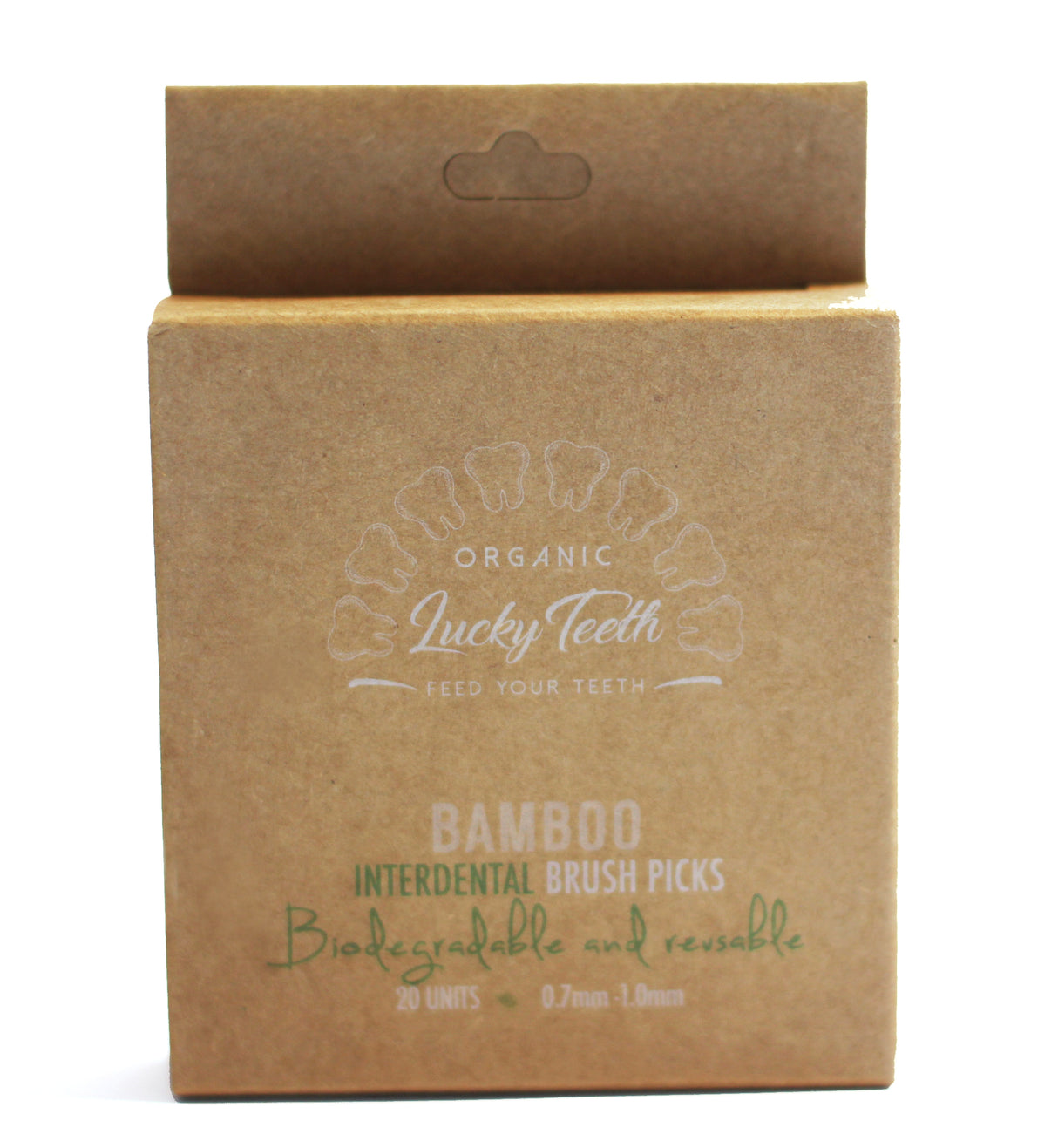 Reusable Bamboo Interdental Brush 20 pack