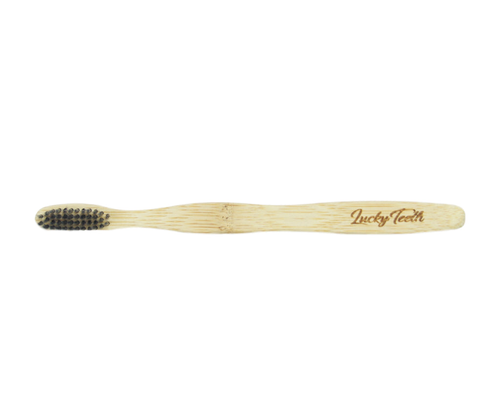 Bamboo Toothbrush With Charcoal Bristles