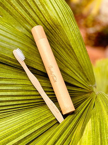 bamboo toothbrush clean