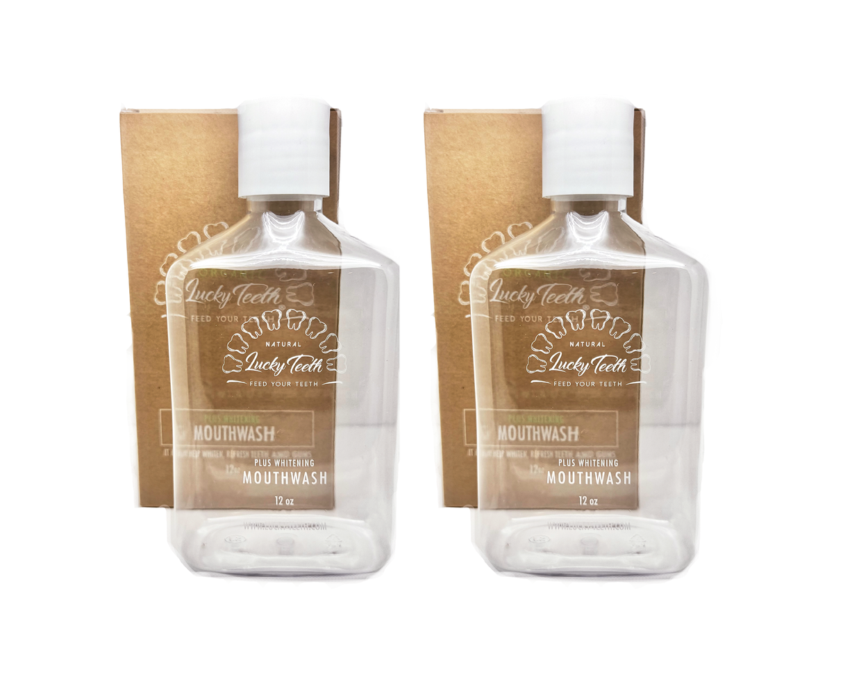 Organic Whitening Mouthwash - Teeth Whitening Mouthwash.
