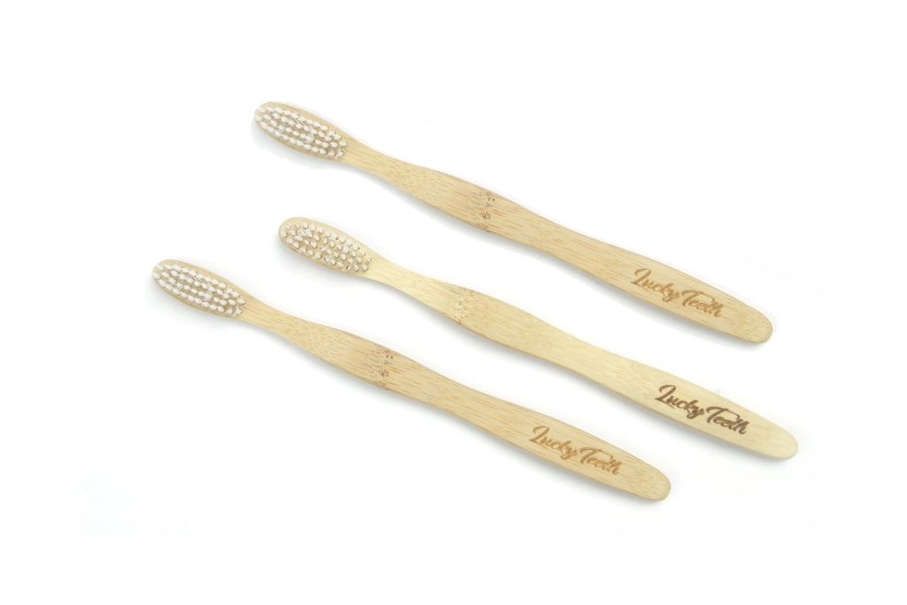 Bamboo Toothbrush With Soft Bristles - BPA and Phthalates Free Toothbrush
