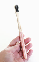 Replaceable Bamboo Toothbrush Copper Handle