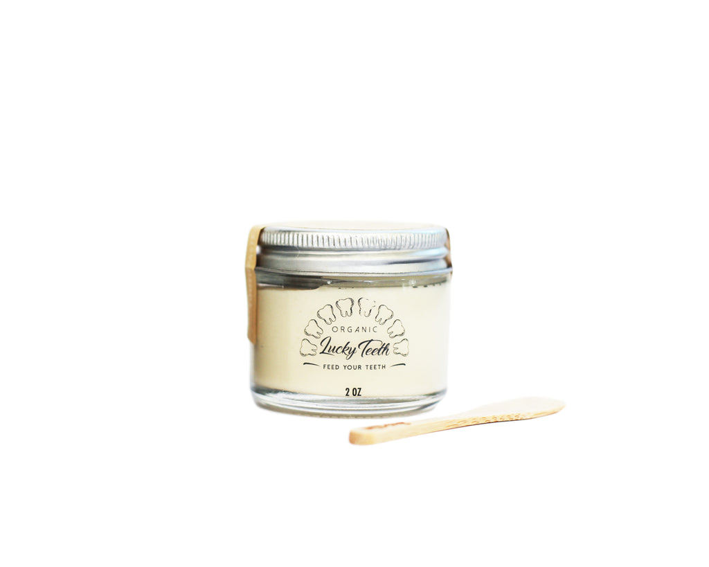 Organic Remineralizing Toothpaste in Glass Jar 