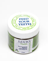 Charcoal and Regular Toothpaste