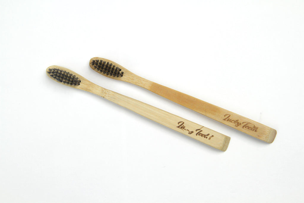 KIDS Bamboo Charcoal Soft Bristle Toothbrush 