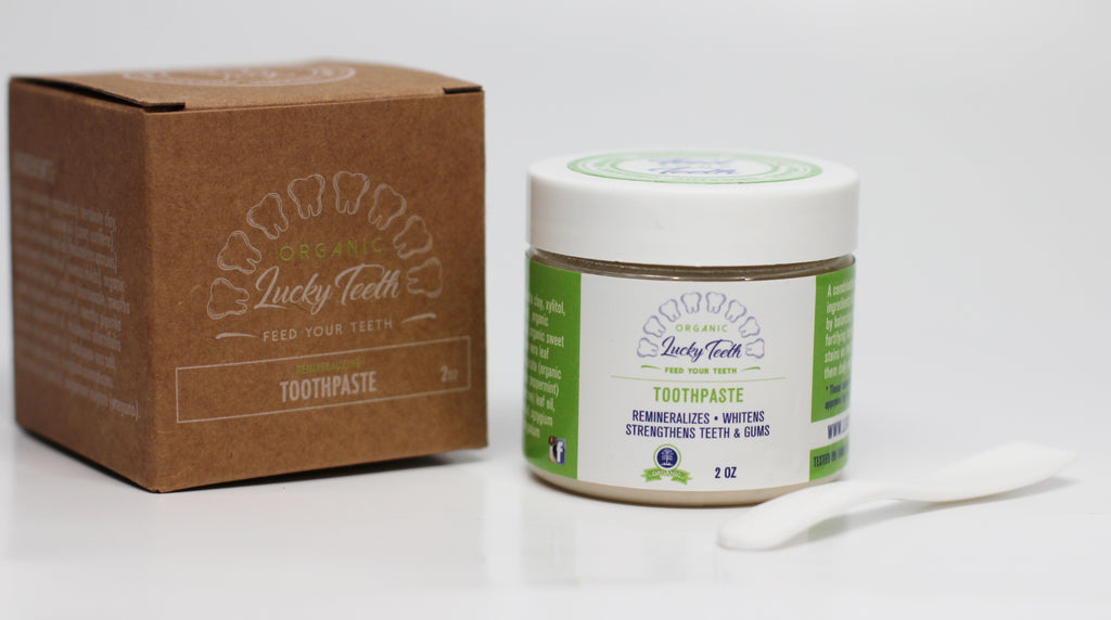 Natural Remineralizing Toothpaste