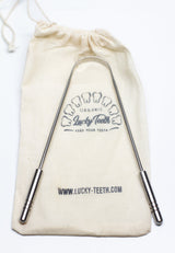 stainless steel tongue scraper aryurveda