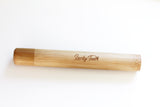 Bamboo Toothbrush Storage Case