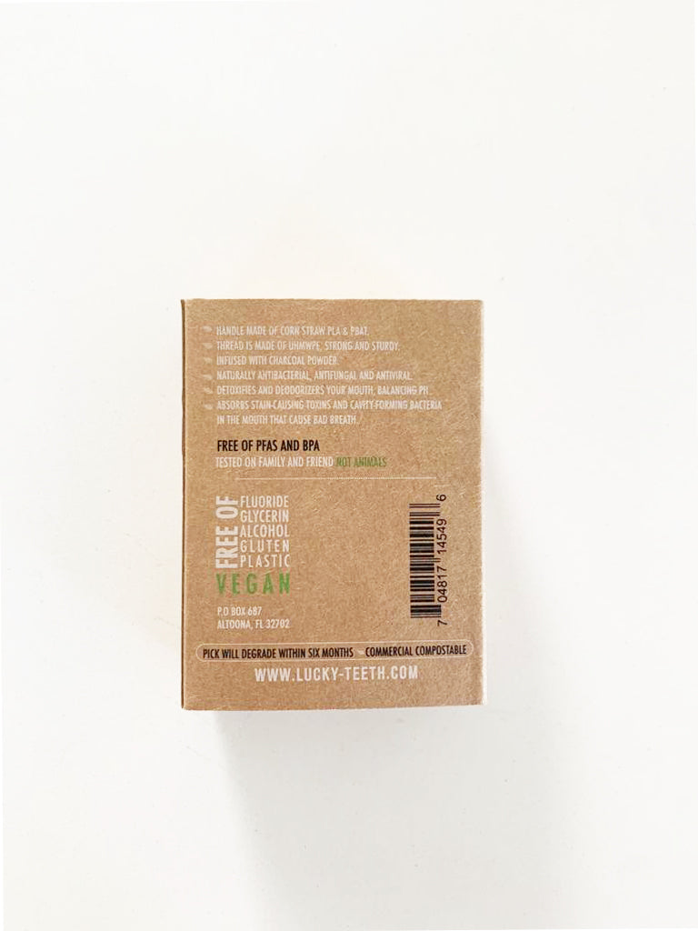 Biodegradable Floss Picks 50 pieces